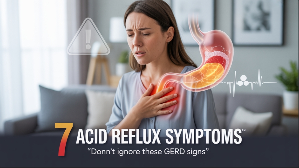 7 Warning Signs and Symptoms of Acid Reflux and GERD You Shouldn’t Ignore